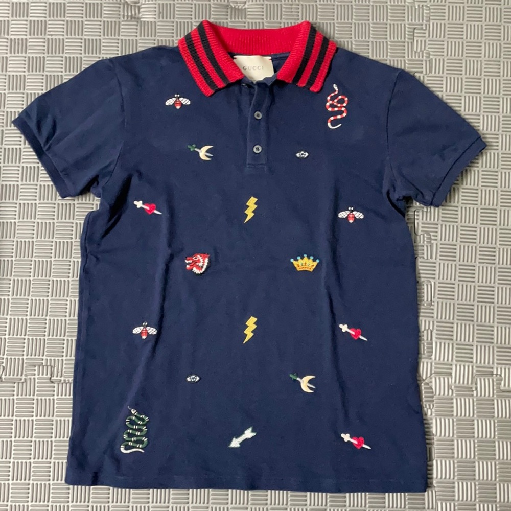 Gucci boys polo tee